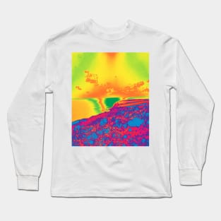 Psychedelic Coastline 1 Long Sleeve T-Shirt